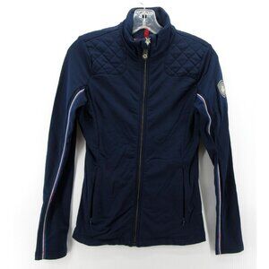 Alp N Rock Jacket 2 Windbreaker Coat Crest Quilted Patches Outdoor